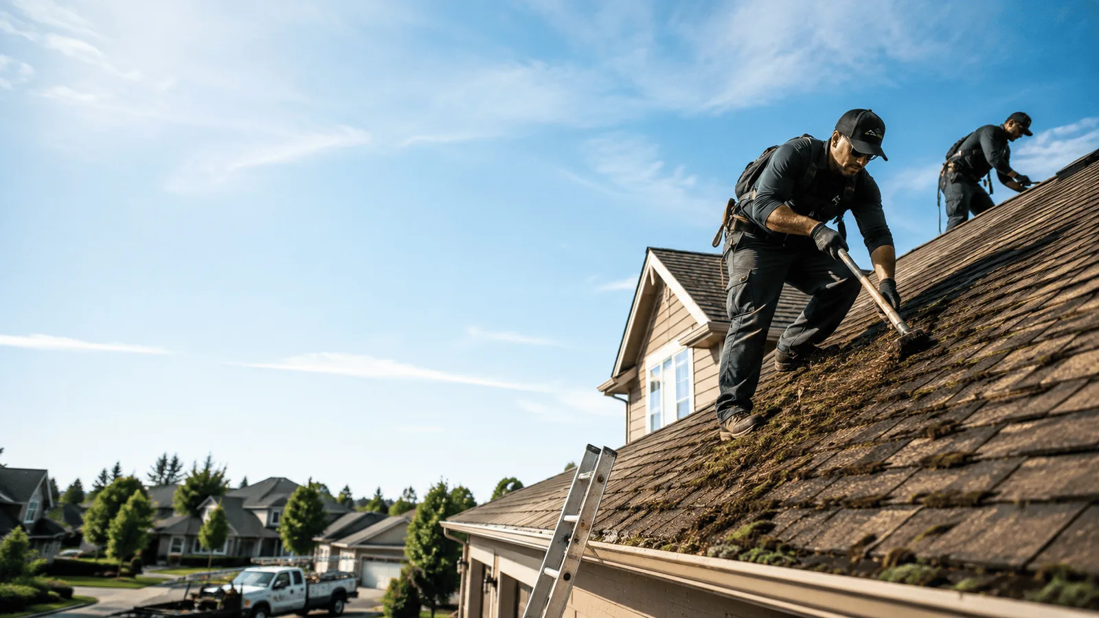 Roof Moss Removal in Holmes, PA near me